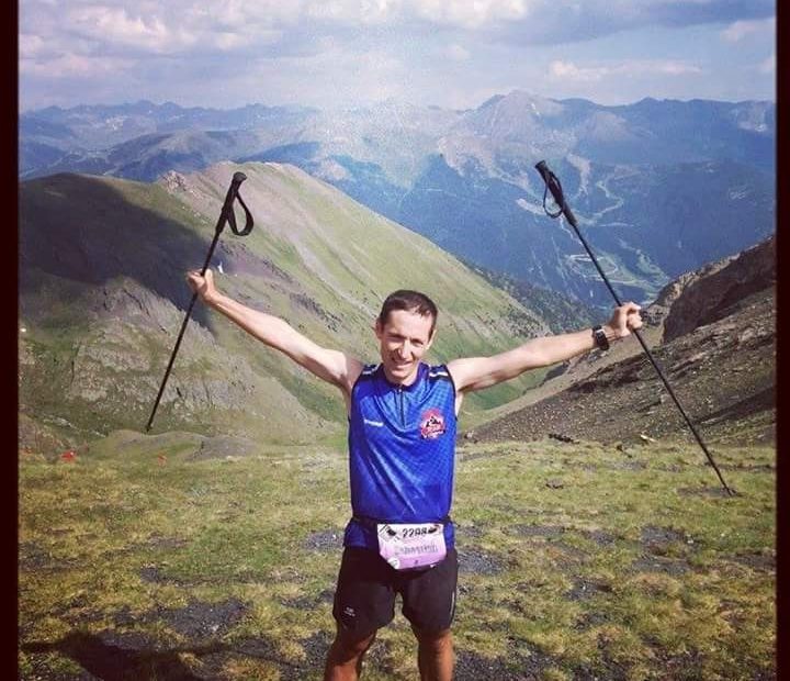 Sebastián Soriano en la Andorra Celestrail