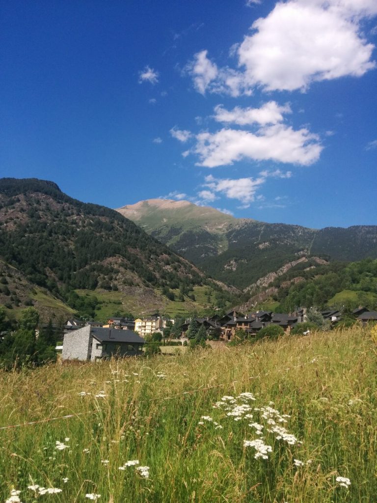 Ordino, antes de la carrera