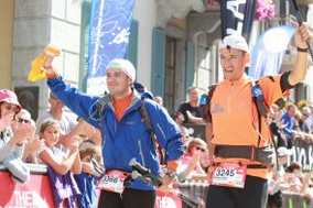 Llegada a meta en Chamonix
