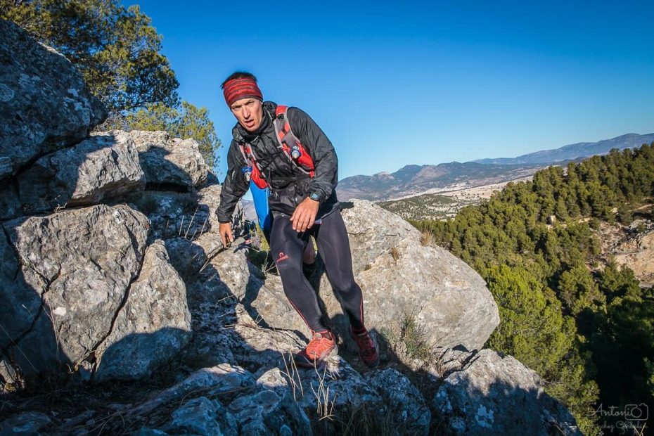 En las bajadas de FalcoTrail